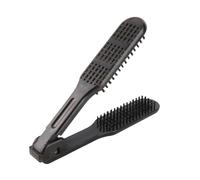 Cepillo Para Planchar Cabello Strumenti per lo Styling della Barba Spazzola per Lisciare i Capelli Spazzola per Lisciare i Capelli Antistatica a Doppio Lato Spazzola per Lisciare