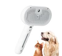 Cepillo Vapor Gatos - 7,87 pouces ABS Acero Inoxidable | Cepillo Pelaje Mascotas - Suave Robusto No Deforma Ahorra Tiempo Y Esfuerzo Para Peinar Perros Y Gatos En Casa Perros Fácil Seguro