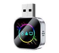 Ceprznvey Adaptateur Miroir Téléphone Voiture,Convertisseur Plug and Play | Miroir sans Fil Téléphone Écran Auto | pour Trajets Quotidiens Voyage Longue Distance Conduite Ville et Autoroute Streaming