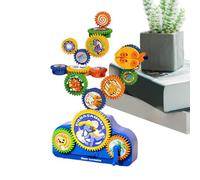 Ceprznvey Blocs De Construction À Engrenages | Ensemble Éducatif Ludique À Emboîtement, Blocs Construction pour - pour Filles Et Garçons en Intérieur Chambre Salon Jardin