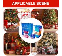 Ceprznvey Boîtes de Noël avec couvercles | Boîte rebondissante pour l'argent - Sac vide pour biscuits, vacances, anniversaire, mariage, fête, bijoux, famille, femmes, hommes, entreprises