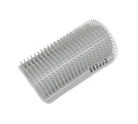 Ceprznvey Brosse d'angle adhésive murale pour chat, brosse de toiletteur pour chat, gratte-dos, pour porte, armoire, meubles, canapé, maison, appartement, chambre à coucher, étude