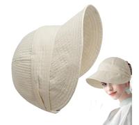 Ceprznvey Chapeau UV - Chapeau de pêche réglable - Séchage rapide - Respirant - Pour voyage, randonnée, bateau, golf, plage, vacances, jardinage - Beige