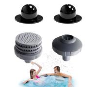 Ceprznvey Connecteur de buse d'entrée de piscine, kit de valve à piston de piscine, pièces de rechange pour jardin, terrasse, jardin, piscine commerciale résidentielle