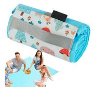 Ceprznvey Couverture de pique-nique pliable - Tapis de pique-nique - Tapis de pelouse résistant au sable portable pour les vacances, les festivals, les parcs, la randonnée, la piscine, les voyages, le