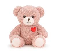 Ceprznvey Cute Stuffed Animal - Heart Design Plush Toy ¦ Bear Toy with Emotional Accent, Cute Bear with Symbol of Love, Decorative Present Plush, Kids Toys for Christmas, Bedside Desk and Car