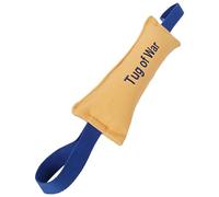 Ceprznvey Dog Fetch Toy, Bite Pillow, Training Chew Pillow, Tug Toy with 2 Strong Handle, Nylon Strap Tug Toy, Tough Dog Tug for Medium to Large Dogs, Puppy Training and Interactive
