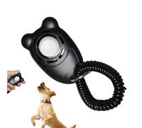 Ceprznvey Dog Training Clicker, Behavioral Training Aid, Lightweight Puppy Clicker, Wrist Strap for Convenient Use, Effective for Dogs, Cats, Birds, and Horses, 1.77x2.76x0.79 inches