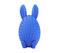 Ceprznvey Easter Rabbit, Spring Bunny Container, Fillable Cartoon Egg, Novelty Item Festive Adds Color Lightweight Sturdy Easy to Display for Kids, 3.5x7.09 inches