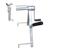 Ceprznvey Enrouleurs pour Tuyau Arrosage - Support sur Pied Pliant Robuste Antidérapant | Enrouleur de Rangement Tuyau Arrosage | pour Garage Jardin Atelier Pelouse Arrière-Cour Robinet Jardinage