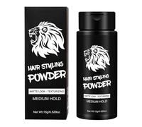 Ceprznvey Hair Powder, Men Texturizing Hairstyling, Long-Lasting Volumizing, Texture Enhancer 15gQuick Application Matte Finish Hairline Powder 15g For Charming Look, 15g