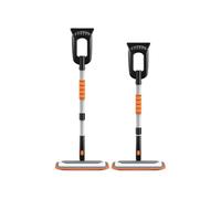 Ceprznvey Ice Scraper for Windshield - Extendable Aluminum Alloy Tool | Heavy Duty Snow Frost Remover, Auto Cleaning Accessory for Truck SUV Roof Window Garden Lawn Outdoor Winter Use