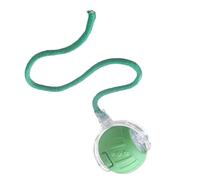 Ceprznvey Interactive Cat Ball, Automatic Cat Toy, Electric Quiet Smart Ball with Tail Rope for Indoor Andd Outdoor Exercise, Boredom Relief, Hunting Simulation, 16.14x2.17x2.17 inches