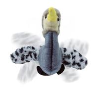 Ceprznvey Interactive Cat Toy, Flapping & Chirping Plush Duck, Smart Motion Simulation, USB Rechargeable, Hunting & Chasing Fun, Indoor Play for Kittens & Cats, 8.27x9.06 inches, Yellow