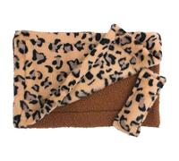 Ceprznvey Lit pour reptile, hamster, hamac en tissu chaud avec housse - Literie gecko léopard pour petits animaux de compagnie pour ramper et dormir - 33 x 21 cm - 85 g - Flanelle, coton