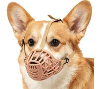 Ceprznvey Muselière Panier - Respirant Anti-Aboiement Protège-Gueule en Panier | Cache-Bouche Cage Humain,pour Museau Visage Toilettage Mâchonnement Fouille Petit Animal Chiot Chat Canard