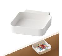 Ceprznvey Organiseur de tiroir - Séparateur à clipser à suspendre | Organiseur de compartiment ABS avec finition blanche, séparateur d'étagère pour cuisine, dortoir, chambre à coucher, salon, bureau