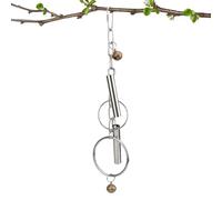 Ceprznvey pour Cage à Oiseaux | Anneau Sonore Sécurisé en Acier Inoxydable | Sonnette Lourde pour Oiseaux | pour Gris d'Afrique Aras Calopsittes Diamants Mandarins Perroquets Intérieur