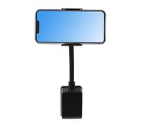 Ceprznvey Support de téléphone portable pour machine à coudre, support de téléphone rotatif à 360 degrés, support d'arbre flexible, support magnétique semi-automatique, sangle télescopique réglable