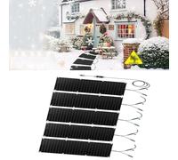 CEQFSWHQ Tapis de déneigement antidérapant for allées et escaliers - Déneigeur 360 W avec Cordon d'alimentation(30x60cmx5Pcs)