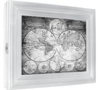 Cer-Plast Armoire Crochet Mural | Boite a Clefs Murale | Porte Clef Mural Organiseur | Porte Clé Mural Decoration Murale Deco Maison Vintage