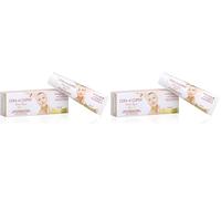 Cera di Cupra, Crème Dépilatoire Visage et Parties Délicates, Idéale pour une Épilation Efficace et Agréable en Quelques Minutes, Sans Parabènes, Testée Dermatologiquement, Tube de 50 ml (Lot de 2)
