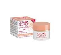 Cera di Cupra, Crème Rose Formulation Traditionnelle, avec Cire d'Abeille Vierge, Riche en Composants Protecteurs, Action Anti-Âge, Made in Italy, Dermatologiquement Testée, Pot de 50 ml