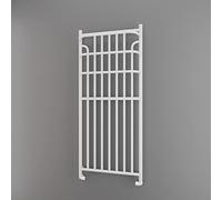 Cerames Radiateur Minas rétro pour salle de bain - 43 x 80 cm - Blanc - Design rétro - Chauffage d'eau moderne