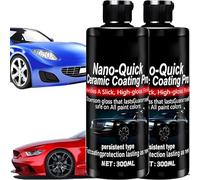 Ceramic Car Coating-Ceramic Coating for Cars Quick Restore-CoatingFeaturing Advanced Ceramic Technology for Dust-Proof Glass Effect and Lasting Luster (2pcs)