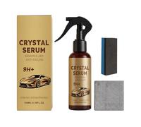 Ceramic Car Coating Kit | 100ml 9H Long-Lasting Gloss Agent with Sponge | Ceramic Coating Paint Protection | for Auto Headlights RVs Trucks Vehicles Motorcycles Boats Bumpers