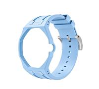 Ceramic Case Mod Kit pour Swatch AP Royal Pop Bracelet | Céramique + Acier Inox + Bracelet Silicone Band | Rechange pour bracelet de montre