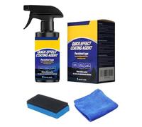 Ceramic Coating Spray For Car | Coating Restore Spray For Vehicles | 120ml Shine Restorer Weatherproof With Towel Automobile Maintenance Commuting Road Trip
