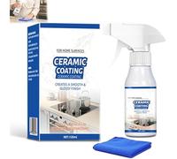 Ceramic Coating Spray For Home, Ceramic Coating For Home Surface Protector Spray, Multi-Surface Quick Tech Shield & High Gloss Sealer, Fast-Drying, for Stove Top, Mirror, Porcelain (1 Pcs)