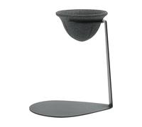 Ceramic Coffee Strainer - High Precision Brewing Filter Tool, Durable Tea Infuser With Iron Stand, Fine Mesh Filtration System For Smooth Beverage Extraction, Elegant Coffees Dripper For Cafe Bar Use