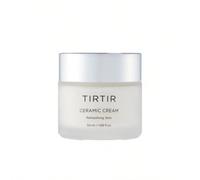 Ceramic Cream 50 ml La crème céramique TIRTIR est une crème hydratante riche formulée avec des céramides naturels, du beurre de karité et de l'extrait de Centella Asiatica, conçue pour hydrater et nou