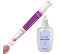 Ceramic Cuticle Pusher & Oil Pen, Nail Care Kit Nail Repair Trimming Set, Cuticle Maintenance Kit, 6 Inches Nails Clipper with Precision Blade, Stainless Steel Pusher with Ergonomic