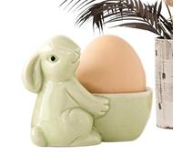 Ceramic Egg Cups - 3.35x2.76 Inches Egg Holder Cup, Breakfast Tableware, Long Lasting Kitchen Accessory | Stand for Hard Soft Eggs Living Room Bedroom Balcony Study Room Decorative Functional Dishware