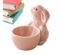 Ceramic Egg Cups - 3.35x2.76 Inches Egg Holder Cup, Breakfast Tableware, Long Lasting Kitchen Accessory | Stand for Hard Soft Eggs Living Room Bedroom Balcony Study Room Decorative Functional Dishware