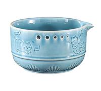 Ceramic Garlic Grater Bowl 2-in-1 Manual Cat Ginger Grinder Tool