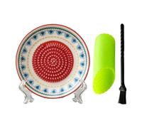 Ceramic Garlic Grater Bowl 3-Piece - Multi-Function Plate | Cheese