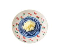 Ceramic Grater Plate - Manual Ceramic Fruit Pattern Bowl