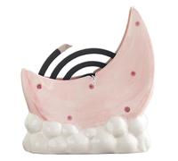 Ceramic Incense Burner - Cone Stick Coil Incense Holder | Ceramic Large Capacity Cute Decoration | Incensee Coil Burner | for Meditation Room Bedroom Yoga Studio Dormitory Office
