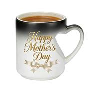 Ceramic Mug | 325ml Hot Cold Beverages Drinkware,Heart Shape Ceramic Water Mug - for Chocolate Tea Milk Juice Home Gathering Event Dorm Hotel Apartment Party