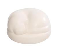 Ceramic Pet Ashes Urne Urne - Design de pose de sommeil, conteneur mémorial de grande capacité, panier pour chien et chat | Shelf, salon, chambre, stand de nuit, appartement, storeroom, manteau