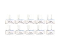 Ceramic Pressure Sensor 10 Pack | High Accuracy Water Pressure Transducer Switch 2-20V | Hydraulic/Pneumatic/Process Control Device | 2-4mV / V Sensitivity, 40-125℃ (0-16bar)