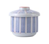 Ceramic Soup Bowls, HeatResistant Covered Baking Bowls, 20oz Round Bowl with Lid for Serving Meals Cooking Stews Chicken, Thick Glazed Stoneware Kitchen Tool for Daily Dining with Easy Grip Handles