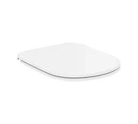Ideal Standard Ceramica Dolomite J523201 Copriwater Originale dedicato Serie Gemma 2, Bianco Abattant avec charnières en métal, céramique, Blanc