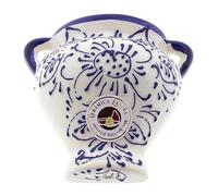 CERÁMICA ESPAÑA | Pot mural | Pots décoratifs | Pots en céramique | Pot extérieur | Pot mural modèle D20 | Décoration 100 % fabriquée à la main | 13 x 11 x 10 cm