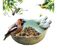 Ceramics Bird Feeder - Plateau De Fruits De Mangeoire À Oiseaux, Décoration De Jardin | Plateau D'alimentation En Céramique Wild Bird Pour Utilisation Du Jardin En Plein Air, Mangeur De Plats À Fruits