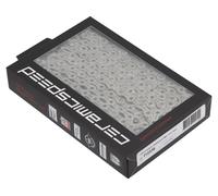 Chaîne CeramicSpeed UFO Factory KMC 11V 116 maillons argent